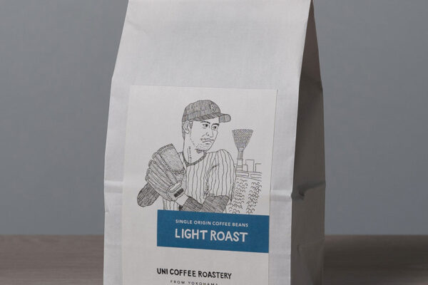 ライトローストコーヒー豆の横浜スタジアムの絵柄