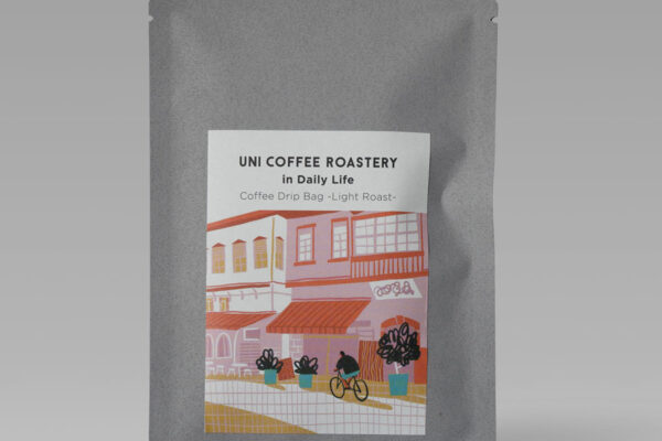 ドリップバッグコーヒー街中絵柄